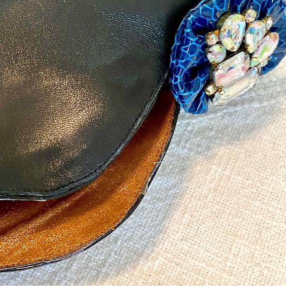 Poetic License A Girls Dream Black Bootie Heels Womens US8.5 EU39.5 - Picture 16 of 16